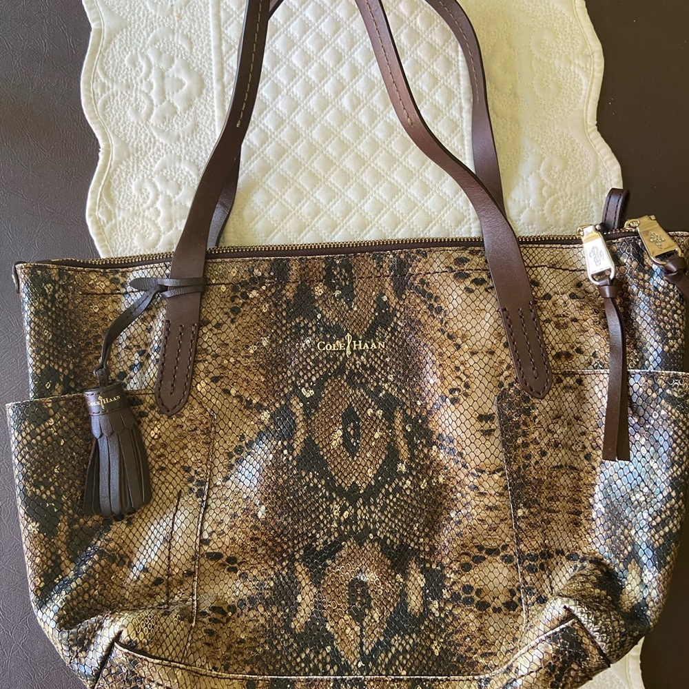 Cole Haan Leather Tote